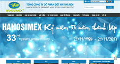 Desktop Screenshot of hanosimex.com.vn