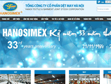 Tablet Screenshot of hanosimex.com.vn
